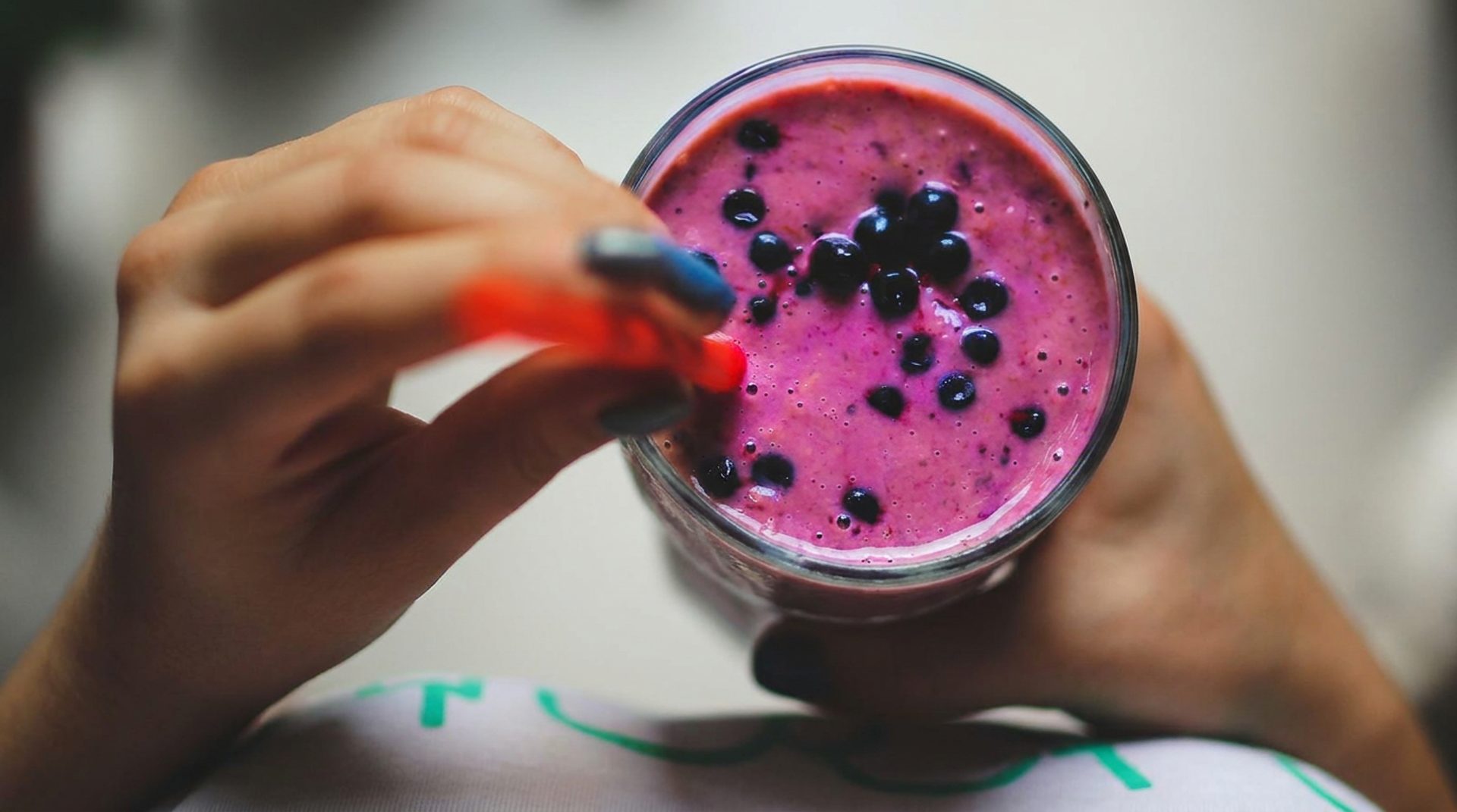 Fresh blended, real fruit