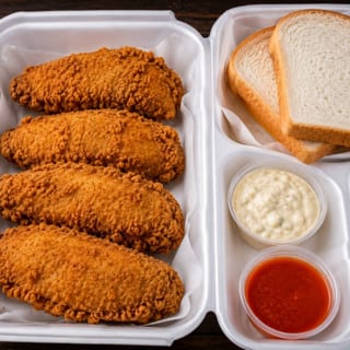 Flounder 4 Pcs Sandwich