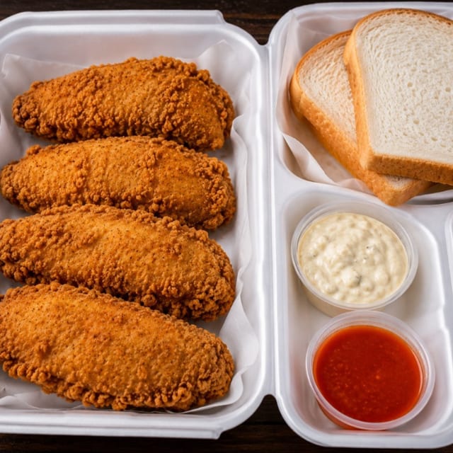 Whiting 4 Pcs Sandwich.