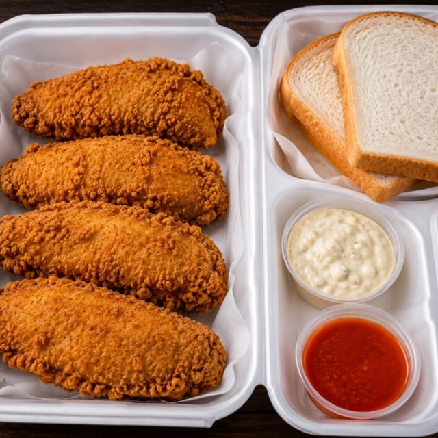 Tilapia 4 Pcs Sandwich.