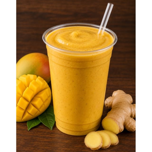 Ginger Mango Smoothie.