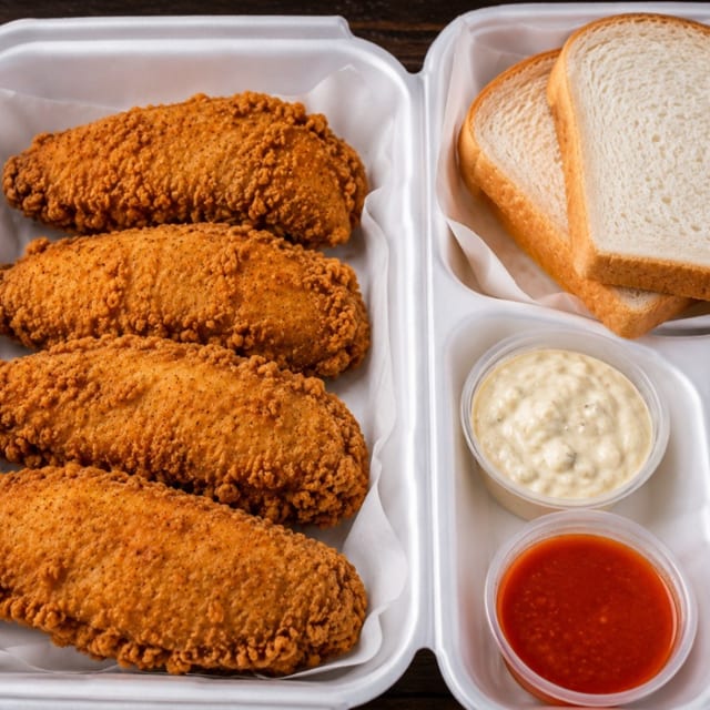Catfish 4 Pcs Sandwich.